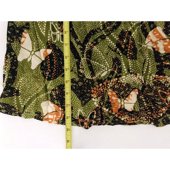 Anthropologie | Women's Green V-Neck Kenzie Parrott Beaded Mini Dress Size XXS - Picture 10 of 12